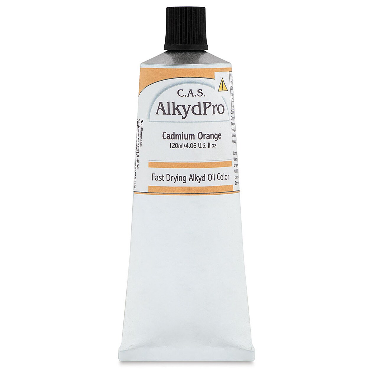 CAS AlkydPro Fast-Drying Alkyd Oil Color - Cadmium Orange, 120 ml tube